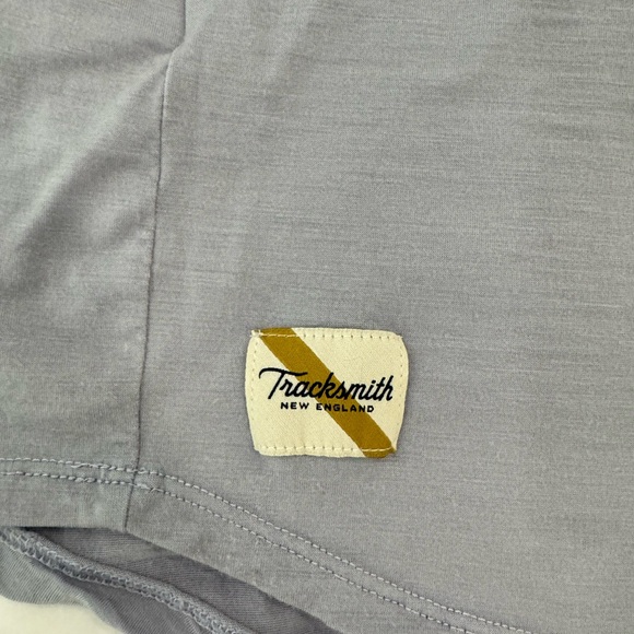 EUC Tracksmith Harrier Tank - Blue Grey - Picture 3 of 5